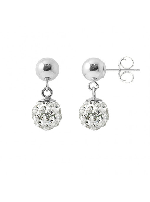 Boucles d'Oreilles "Pure WHITE" Afsa