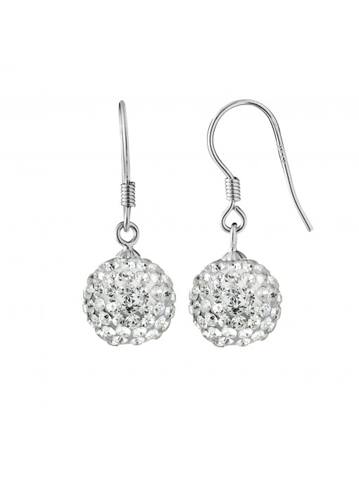 Boucles d'Oreilles  "Pure WHITE" Agathe