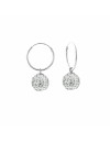 Boucles d'Oreilles "Pure WHITE" Aïda