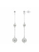 Boucles d'Oreilles "Pure WHITE" Aiya