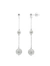 Boucles d'Oreilles "Pure WHITE" Aiya