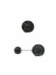 Boucles d'Oreilles "BLACK NIGHT" Akina