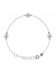 Bracelet TRILOGY  "Pure WHITE" Alcina