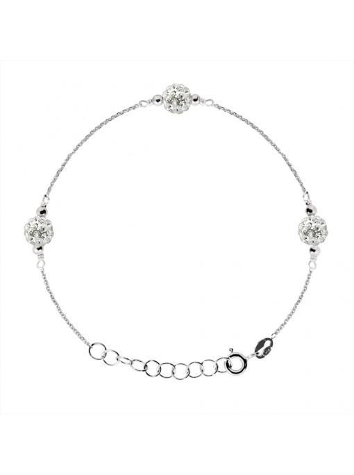 Bracelet TRILOGY  "Pure WHITE" Alcina