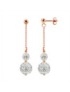Boucles d'Oreilles"RoseY GOLD" Altea