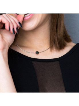 Collier  "BLACK NIGHT" Beya