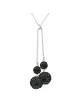 Collier Cravate "BLACK NIGHT" Briana