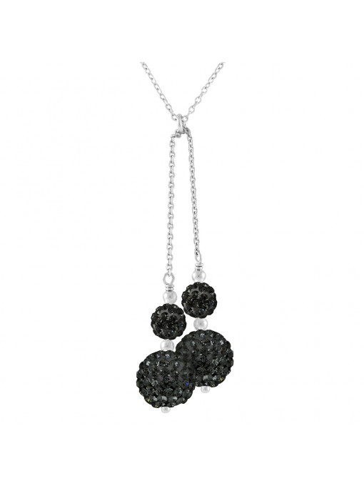 Collier Cravate "BLACK NIGHT" Briana