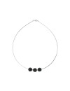 Collier TRILOGY "BLACK NIGHT" Calia