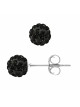 Boucles d'Oreilles "BLACK NIGHT" Cara