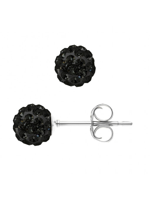 Boucles d'Oreilles "BLACK NIGHT" Cara