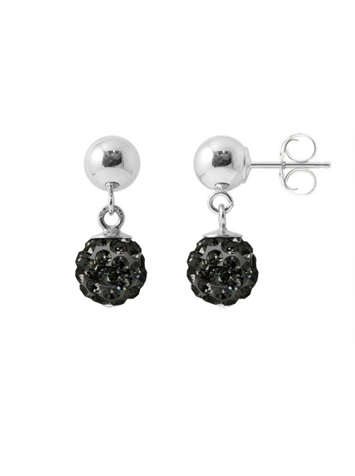 Boucles d'Oreilles "BLACK NIGHT" Carola