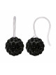 Boucles d'Oreilles "BLACK NIGHT" Cassia