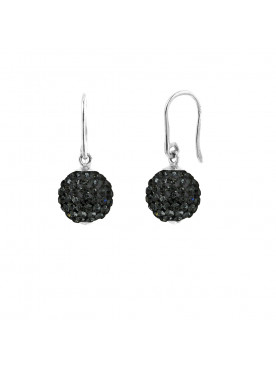 Boucles d'Oreilles "BLACK NIGHT" Catalina