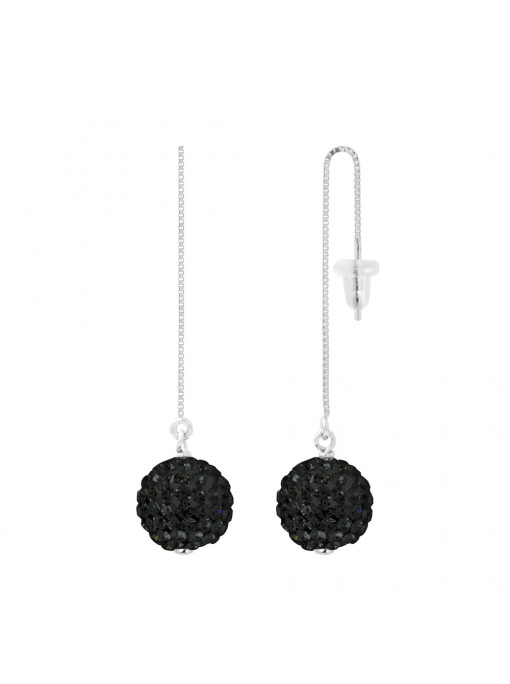 Boucles d'Oreilles "BLACK NIGHT" Célia