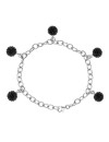 Bracelet CHARM'S "BLACK NIGHT" Chiara