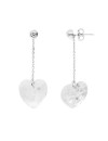 Boucles d'Oreilles "SWAROVSKI Coeur" Cira