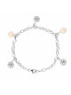 Bracelet Véritables Perles Dila
