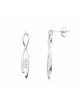 Boucles d'Oreilles Articulées Pendentif Naba